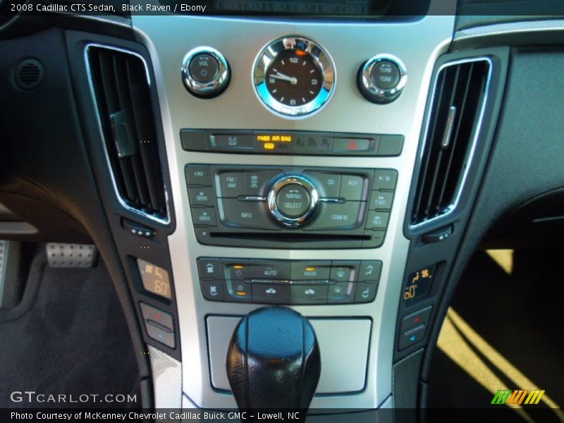 Controls of 2008 CTS Sedan