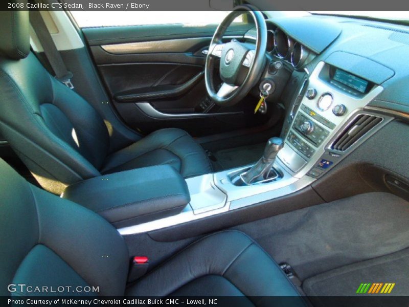 2008 CTS Sedan Ebony Interior