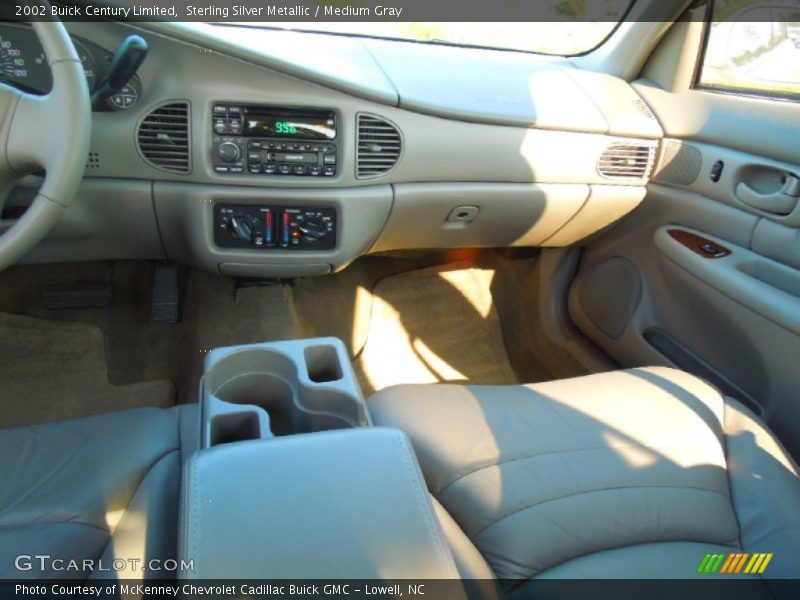 Sterling Silver Metallic / Medium Gray 2002 Buick Century Limited