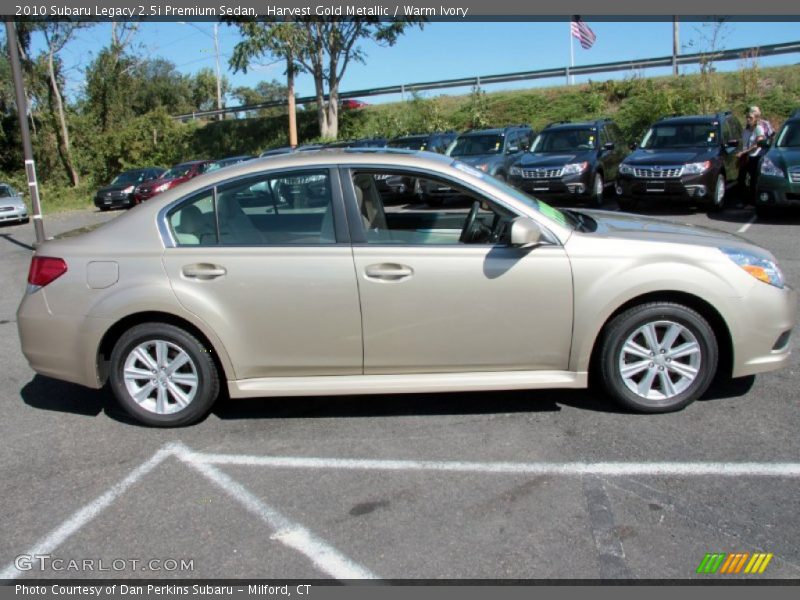  2010 Legacy 2.5i Premium Sedan Harvest Gold Metallic