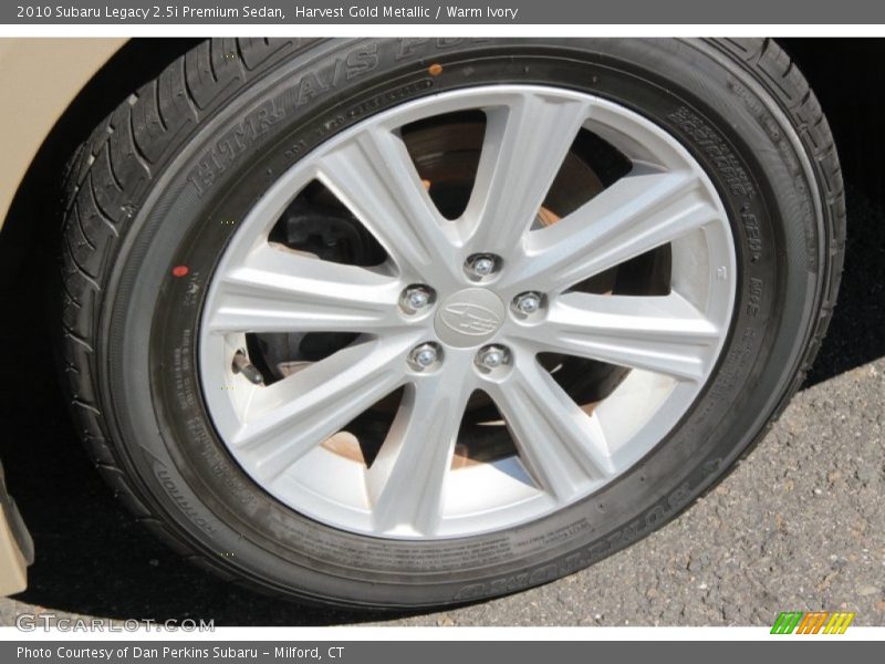  2010 Legacy 2.5i Premium Sedan Wheel