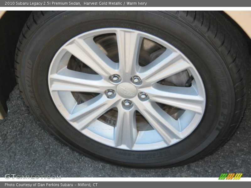  2010 Legacy 2.5i Premium Sedan Wheel