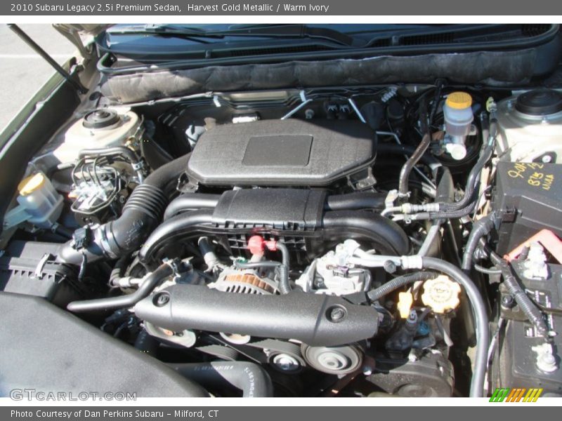  2010 Legacy 2.5i Premium Sedan Engine - 2.5 Liter DOHC 16-Valve VVT Flat 4 Cylinder