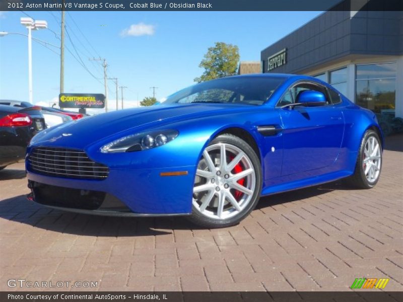 Front 3/4 View of 2012 V8 Vantage S Coupe