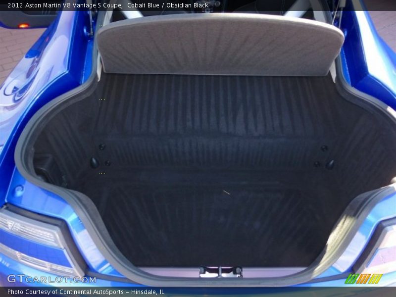  2012 V8 Vantage S Coupe Trunk