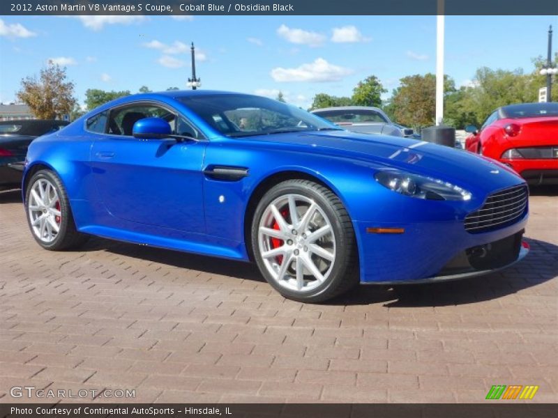 Front 3/4 View of 2012 V8 Vantage S Coupe