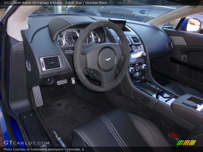  2012 V8 Vantage S Coupe Obsidian Black Interior