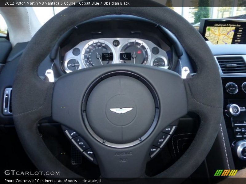  2012 V8 Vantage S Coupe Steering Wheel