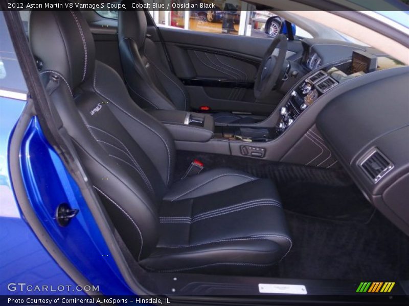  2012 V8 Vantage S Coupe Obsidian Black Interior