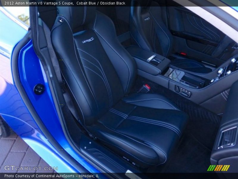 Front Seat of 2012 V8 Vantage S Coupe