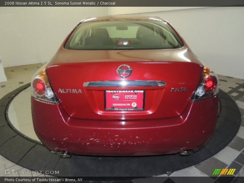 Sonoma Sunset Metallic / Charcoal 2008 Nissan Altima 2.5 SL