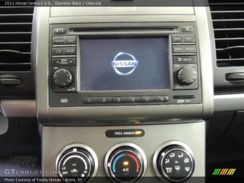Espresso Black / Charcoal 2011 Nissan Sentra 2.0 SL