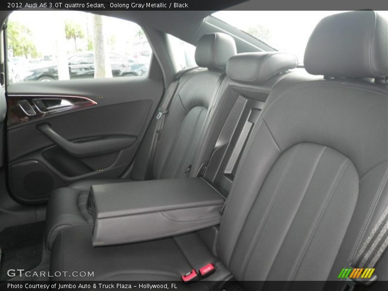 Oolong Gray Metallic / Black 2012 Audi A6 3.0T quattro Sedan