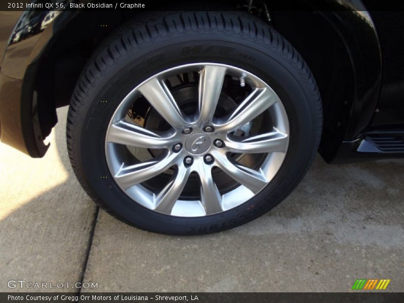 Black Obsidian / Graphite 2012 Infiniti QX 56