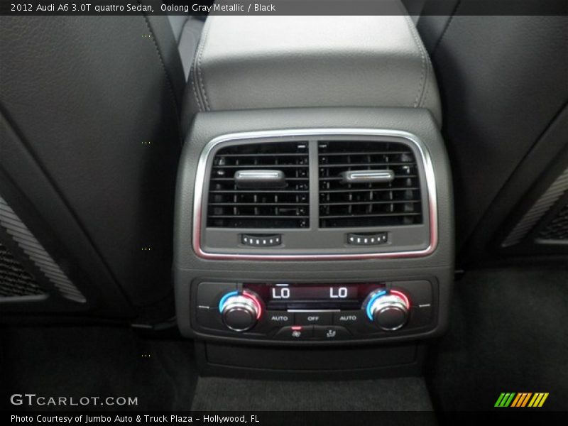 Oolong Gray Metallic / Black 2012 Audi A6 3.0T quattro Sedan