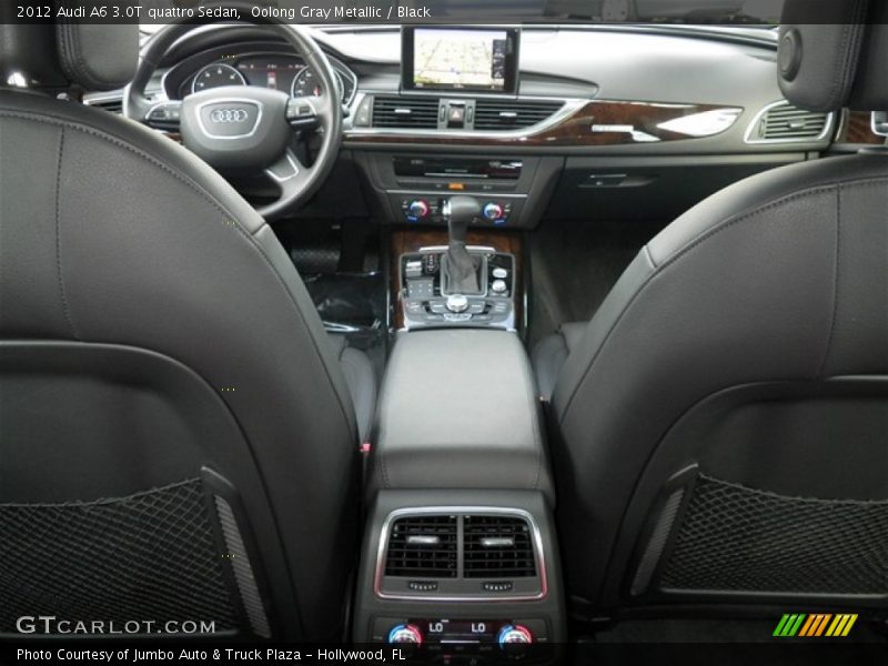 Oolong Gray Metallic / Black 2012 Audi A6 3.0T quattro Sedan