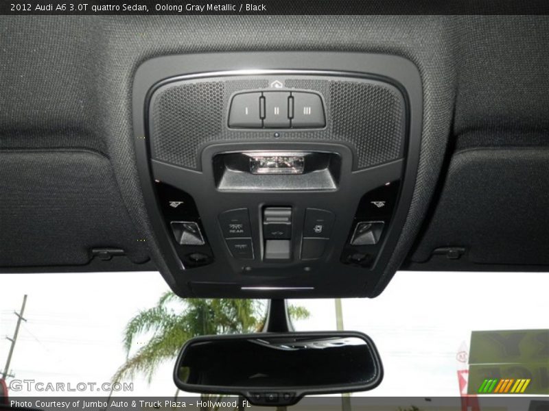 Oolong Gray Metallic / Black 2012 Audi A6 3.0T quattro Sedan