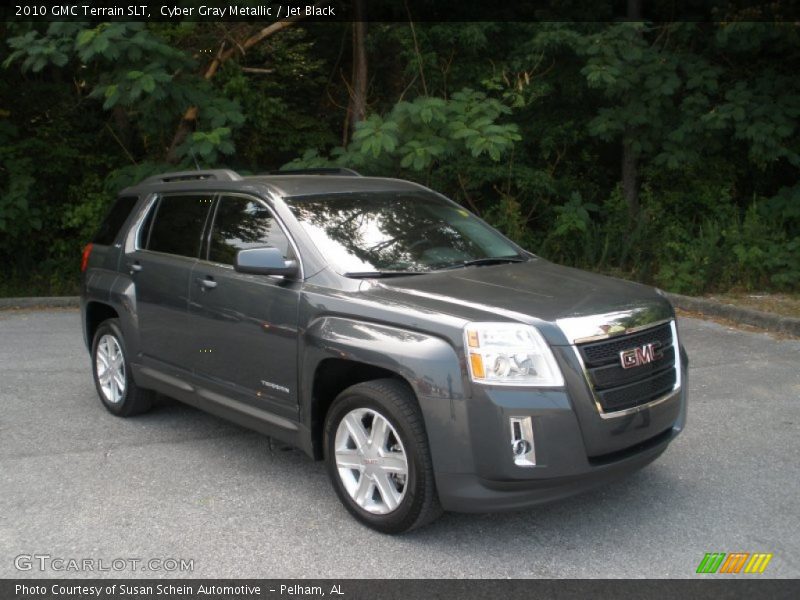 Cyber Gray Metallic / Jet Black 2010 GMC Terrain SLT