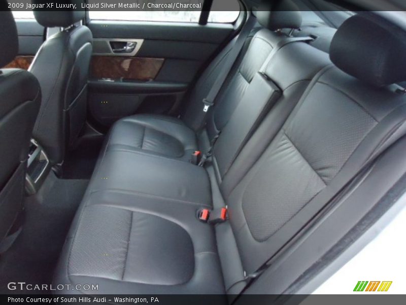 Liquid Silver Metallic / Charcoal/Charcoal 2009 Jaguar XF Luxury