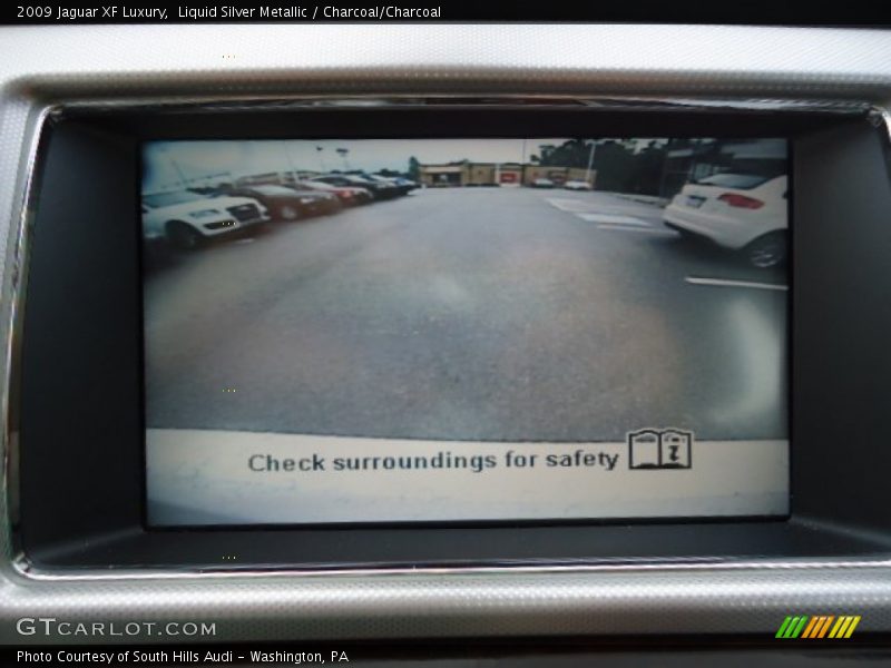 Liquid Silver Metallic / Charcoal/Charcoal 2009 Jaguar XF Luxury
