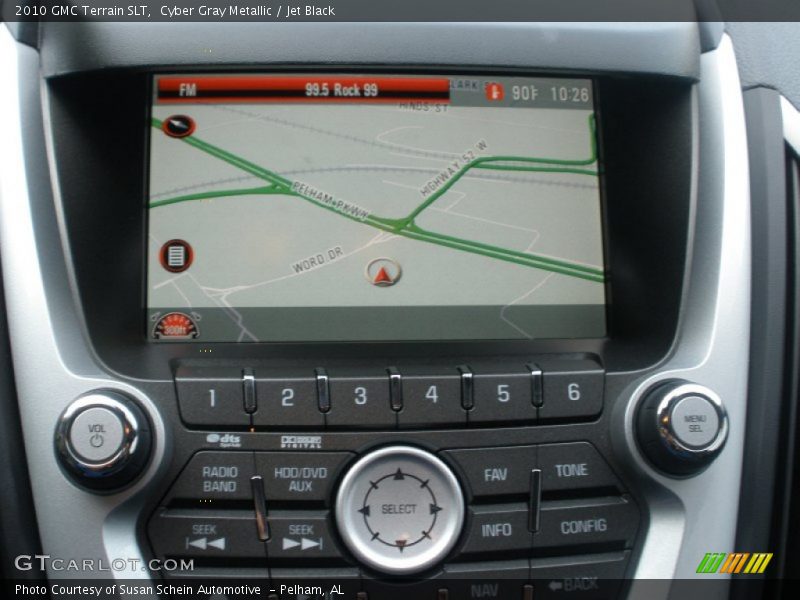 Cyber Gray Metallic / Jet Black 2010 GMC Terrain SLT