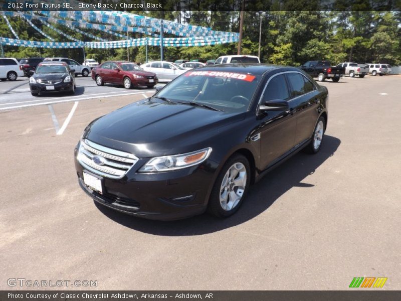 Ebony Black / Charcoal Black 2012 Ford Taurus SEL