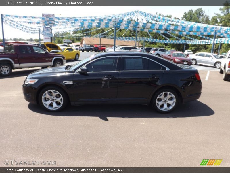 Ebony Black / Charcoal Black 2012 Ford Taurus SEL