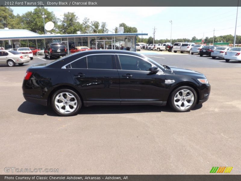 Ebony Black / Charcoal Black 2012 Ford Taurus SEL