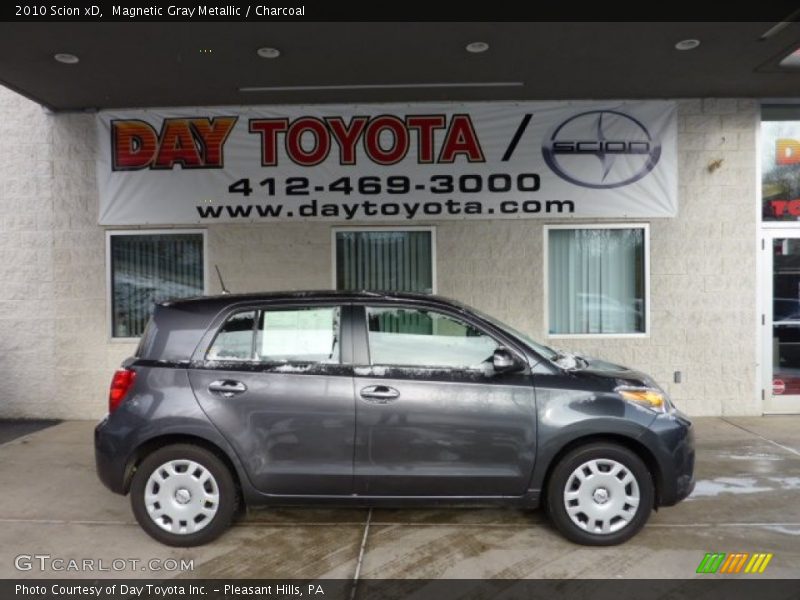 Magnetic Gray Metallic / Charcoal 2010 Scion xD