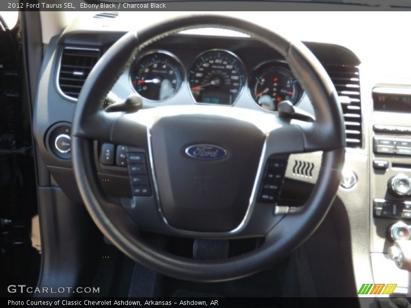Ebony Black / Charcoal Black 2012 Ford Taurus SEL