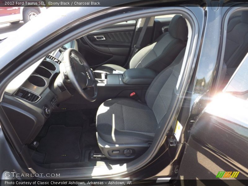 Ebony Black / Charcoal Black 2012 Ford Taurus SEL