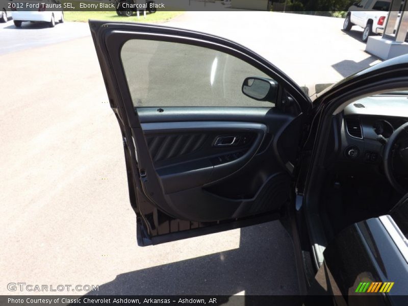 Ebony Black / Charcoal Black 2012 Ford Taurus SEL