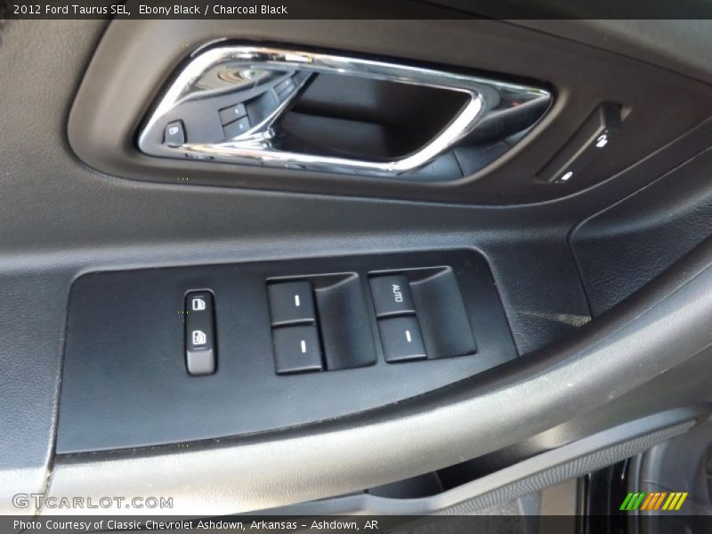 Ebony Black / Charcoal Black 2012 Ford Taurus SEL
