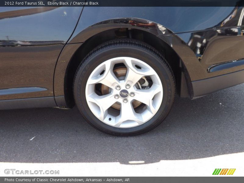 Ebony Black / Charcoal Black 2012 Ford Taurus SEL
