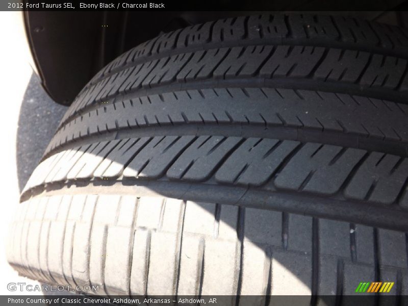 Ebony Black / Charcoal Black 2012 Ford Taurus SEL