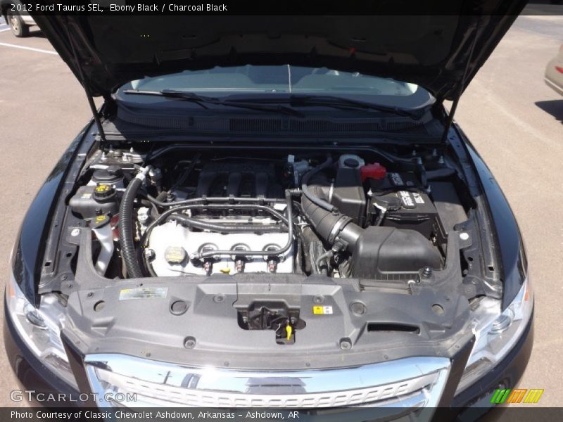 Ebony Black / Charcoal Black 2012 Ford Taurus SEL