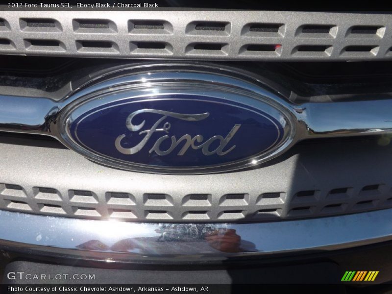 Ebony Black / Charcoal Black 2012 Ford Taurus SEL