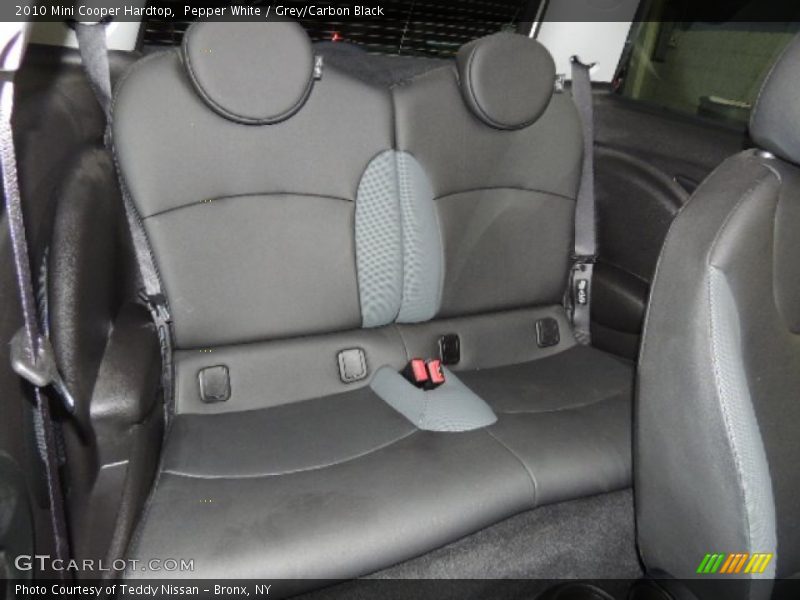 Pepper White / Grey/Carbon Black 2010 Mini Cooper Hardtop