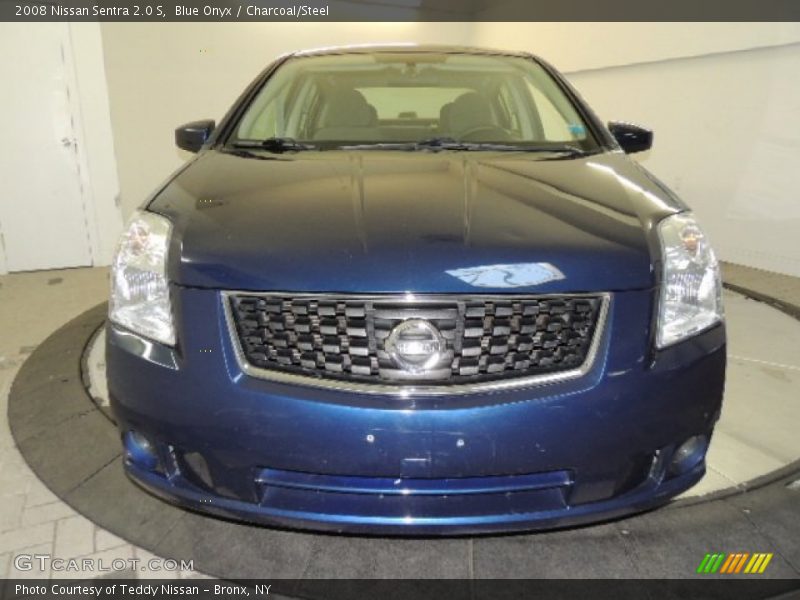 Blue Onyx / Charcoal/Steel 2008 Nissan Sentra 2.0 S