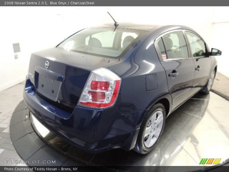 Blue Onyx / Charcoal/Steel 2008 Nissan Sentra 2.0 S