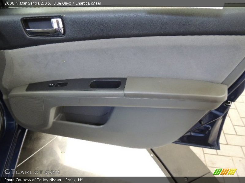 Blue Onyx / Charcoal/Steel 2008 Nissan Sentra 2.0 S