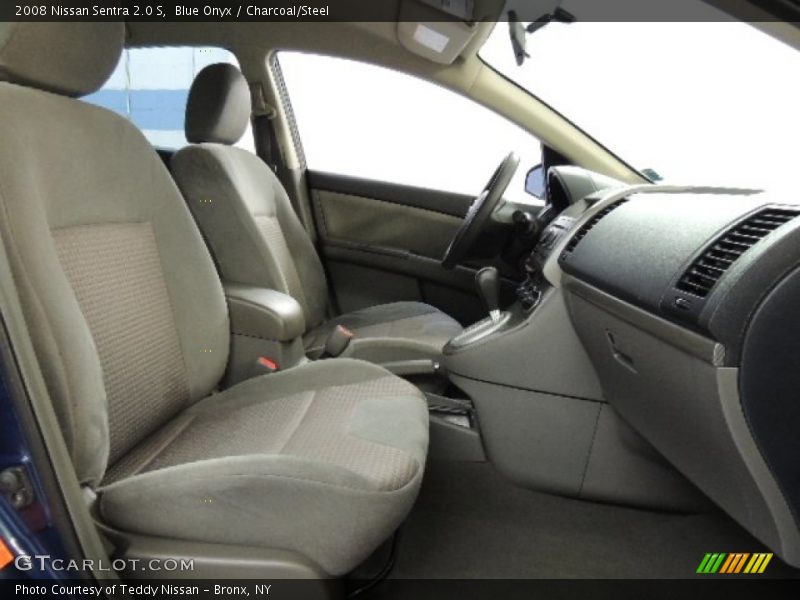 Blue Onyx / Charcoal/Steel 2008 Nissan Sentra 2.0 S