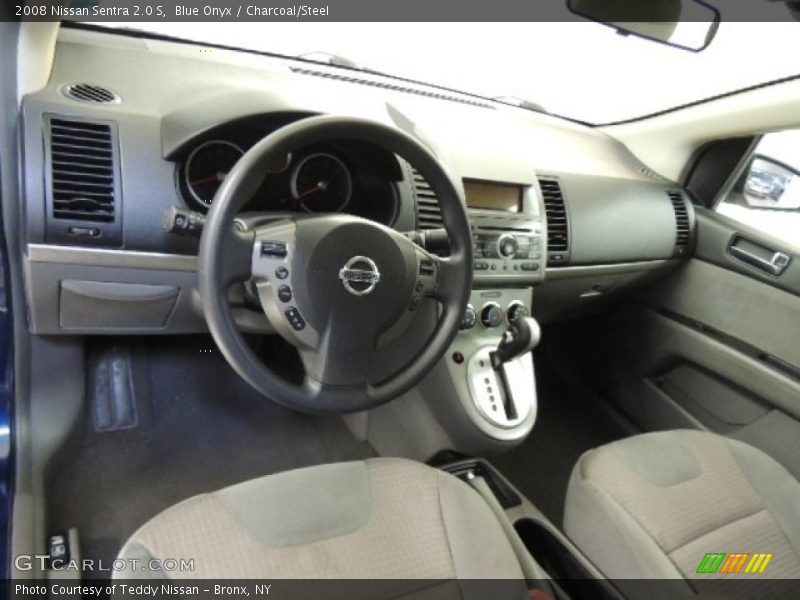 Blue Onyx / Charcoal/Steel 2008 Nissan Sentra 2.0 S