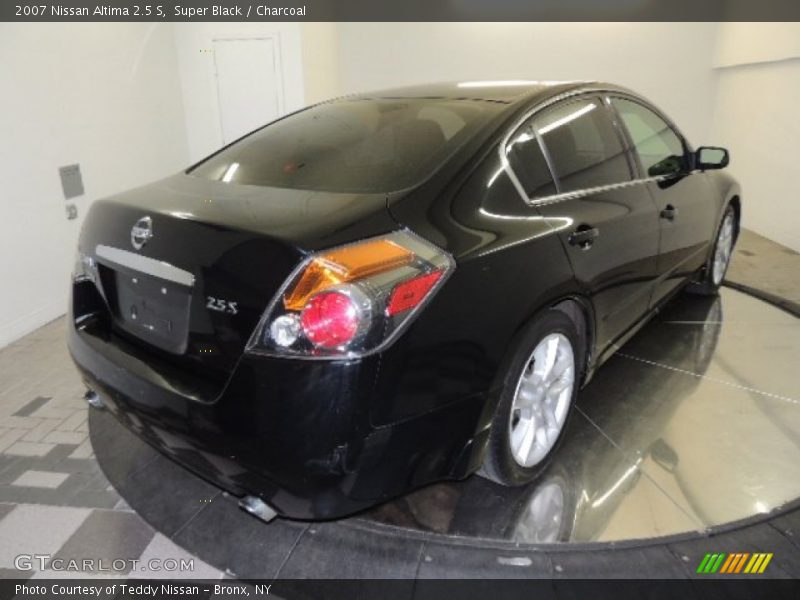 Super Black / Charcoal 2007 Nissan Altima 2.5 S