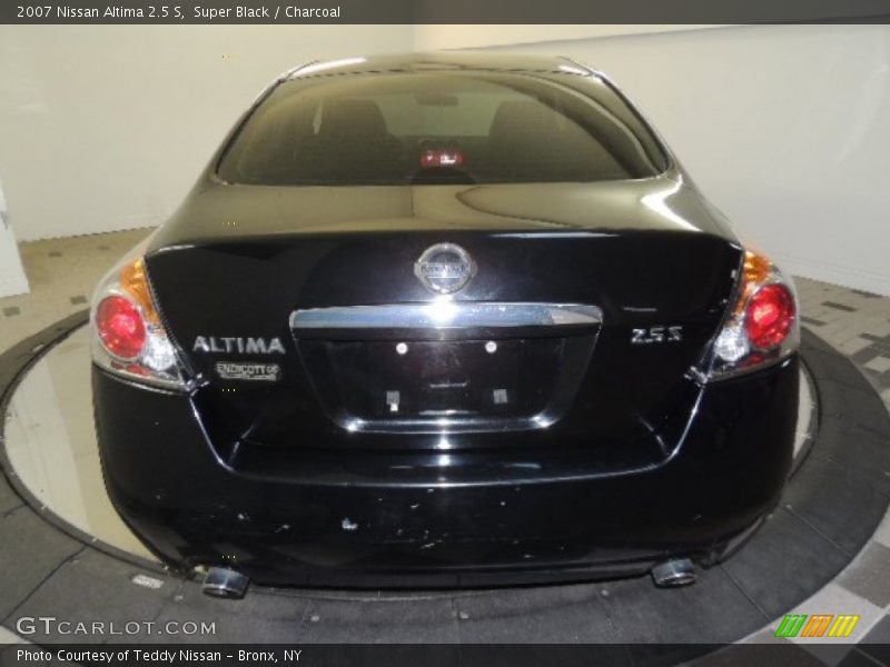 Super Black / Charcoal 2007 Nissan Altima 2.5 S