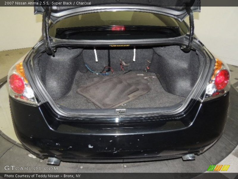 Super Black / Charcoal 2007 Nissan Altima 2.5 S