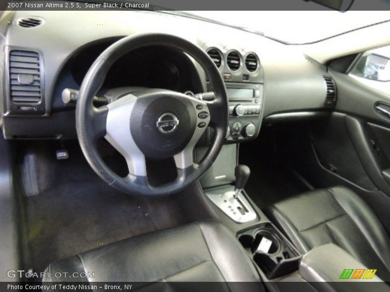 Super Black / Charcoal 2007 Nissan Altima 2.5 S