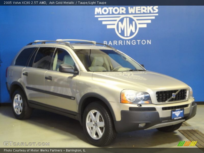 Ash Gold Metallic / Taupe/Light Taupe 2005 Volvo XC90 2.5T AWD