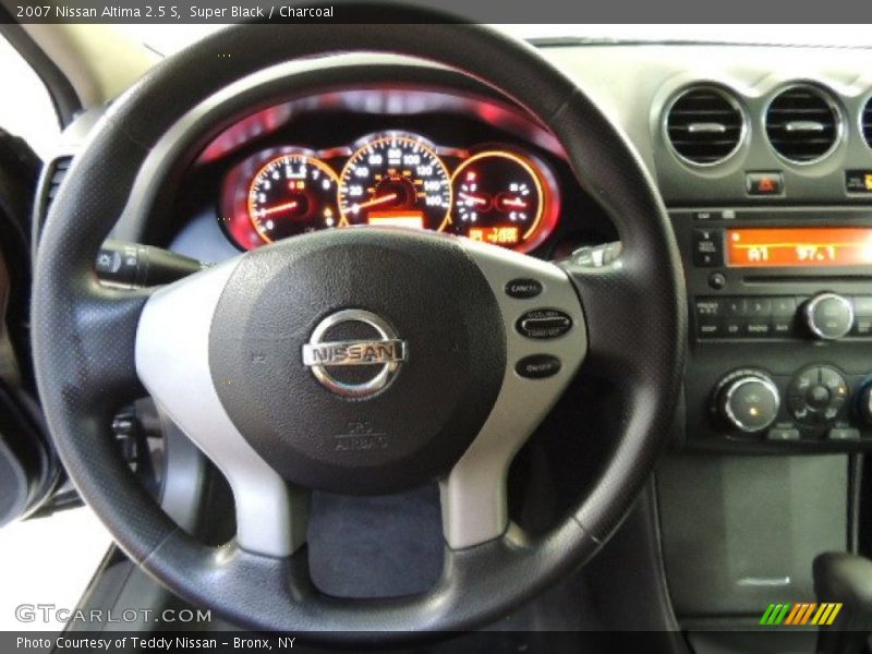 Super Black / Charcoal 2007 Nissan Altima 2.5 S