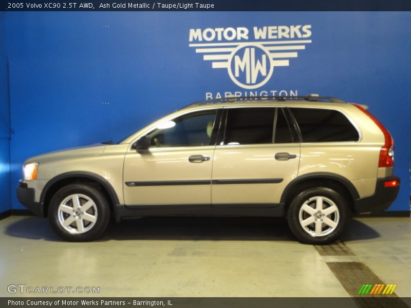 Ash Gold Metallic / Taupe/Light Taupe 2005 Volvo XC90 2.5T AWD